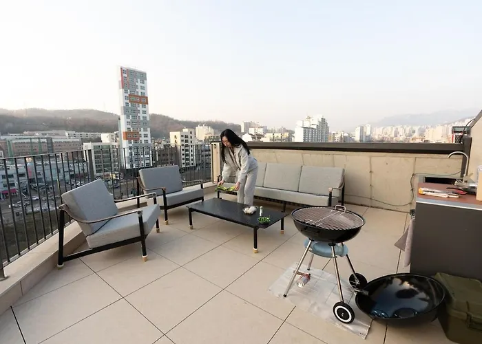 6인#홍대#dmc역#커플,가족,단체여행#프라이빗 감성숙소#maison De Ellie Apartment Seoul